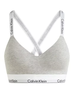 Flash Sale 🎉 Calvin Klein Modern Cotton Lightly Lined Bralette In Grey ✔️ -Outlet balconette-bras-lingerie Store unnamed file 1032