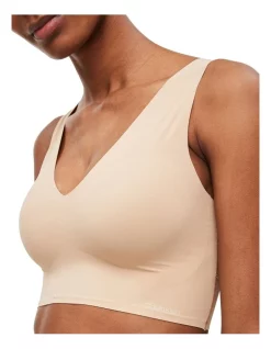 New 🌟 Calvin Klein Invisibles Comfort Lightly Lined V Neck Bralette Bare Beige 🛒 -Outlet balconette-bras-lingerie Store unnamed file 1061