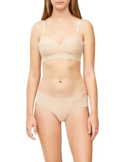 Budget ⭐ Calvin Klein Invisibles Maternity Bralette Nude 🤩