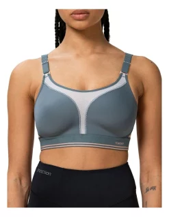 Outlet 👍 Triumph Triaction Extreme Lite Wirefree Sports Bra In Grey 👏