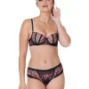 Best Pirce ❤️ Pleasure State Botanica Balconette Bra In Floral Print/Black 🎉 -Outlet balconette-bras-lingerie Store unnamed file 114