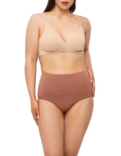Outlet 🌟 Nancy Ganz Revive Smooth Wirefree Full Cup Bra In Warm Taupe 🤩