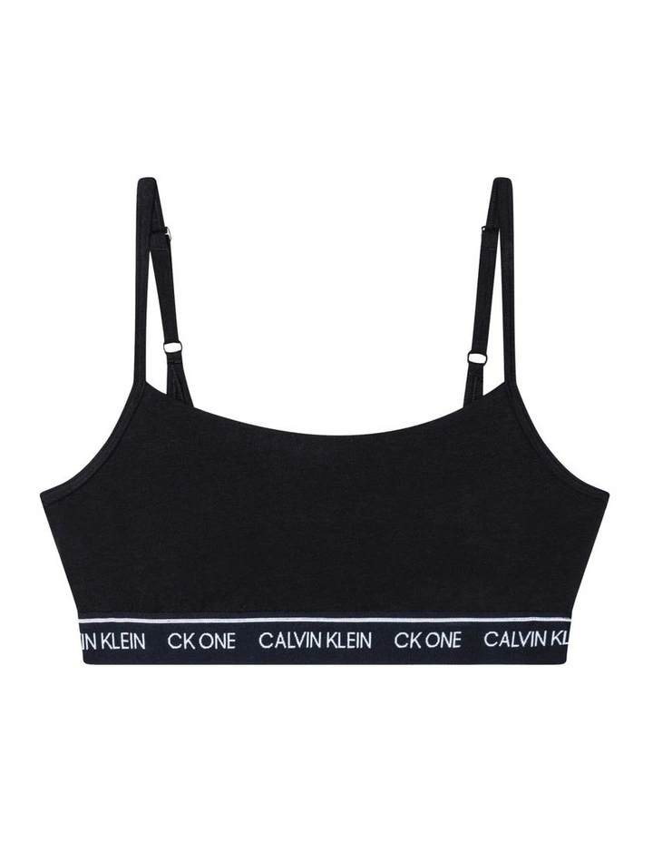 Discount ๐ Calvin Klein One Cotton Unlined Bralette Black โญ 6 Discount ๐ Calvin Klein One Cotton Unlined Bralette Black โญ - Image 4