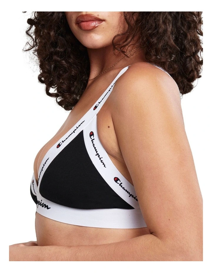Brand new ❤️ Champion Life Style Organic Triangle Bra Black ✨ 5 Brand new ❤️ Champion Life Style Organic Triangle Bra Black ✨ - Image 3
