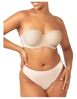 Best Pirce π― Triumph Beautiful Silhouette Strapless Bra In Beige π€©