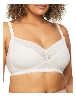 Deals ✨ Nancy Ganz Revive Nursing Wirefree Bra Pearl 🥰