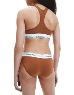Cheap 🛒 Calvin Klein Modern Cotton Naturals Unlined Bralette In Brown 🧨 -Outlet balconette-bras-lingerie Store unnamed file 1347