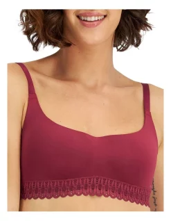 Flash Sale ✔️ Berlei Understate Wirefree Crop Bra In Red 😀