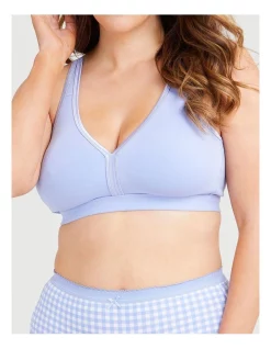 Top 10 🔔 Taking Shape Wirefree Cotton Soft Cup Bra In Cashmere Blue 🛒
