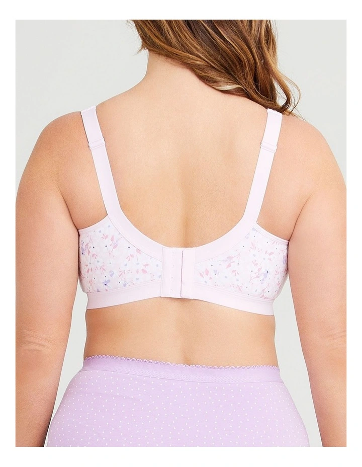 Flash Sale π Taking Shape Wirefree Cotton Mesh Detail Bra In Floral Print π 4 Flash Sale π Taking Shape Wirefree Cotton Mesh Detail Bra In Floral Print π - Image 2