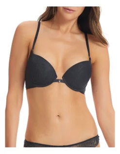Best deal π Underline Elevate Up Two Boost Push Up Bra In Jet Black π₯