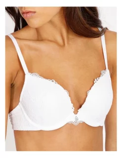 New 😀 Chloe & Lola Lace Comfort Contour Push Up Bra White 💯 -Outlet balconette-bras-lingerie Store unnamed file 1757