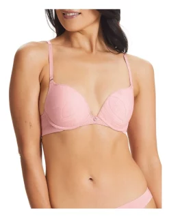 Buy π Underline Elevate Push Up Bra In Blush Pink β¨
