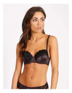 Top 10 🛒 Chloe & Lola Rhode Balconette Contour Bra Black 🎁
