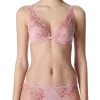 Best reviews of 👍 Simone Perele Saga Triangle Push Up Bra In Pink ⌛ -Outlet balconette-bras-lingerie Store unnamed file 1884