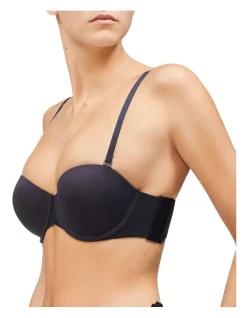 Hot Sale 🎉 Calvin Klein Strapless Lightly Lined Bra Black 🔔 -Outlet balconette-bras-lingerie Store unnamed file 199