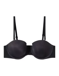 Hot Sale 🎉 Calvin Klein Strapless Lightly Lined Bra Black 🔔 -Outlet balconette-bras-lingerie Store unnamed file 200