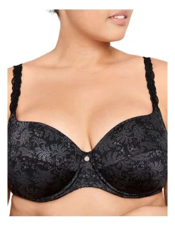 Deals 🎁 Berlei Classics Jacquard Balconette Bra In Black 🥰