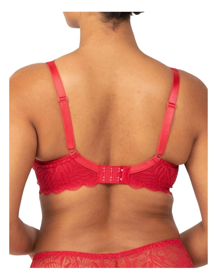 Buy π Triumph Essential Lace Balconette Bra In Red π 5 Buy π Triumph Essential Lace Balconette Bra In Red π - Image 3