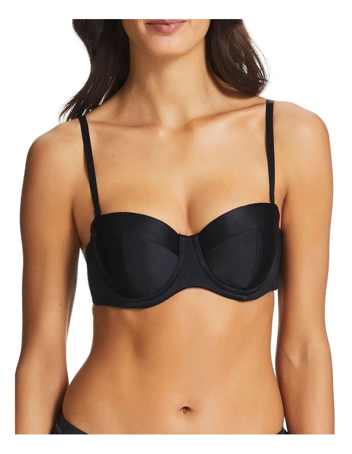 New ✔️ Fine Lines Classics Full Coverage Strapless Bra In Black ✨ 4 New ✔️ Fine Lines Classics Full Coverage Strapless Bra In Black ✨ - Image 2