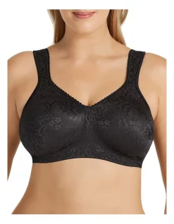Best Sale 😉 Playtex Ultimate Lift & Support Wirefree Bra Black 💯