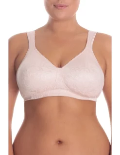 Budget 🎁 Playtex Ultimate Lift & Support Wirefree Bra Pink 😀