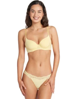 Flash Sale 👏 Me. By Bendon Simply Me Full Coverage Contour Bra In Pale Banana ❤️