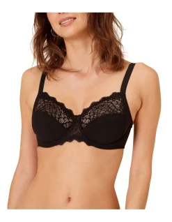 Top 10 👏 Simone Perele Caresse Full Cup Control Bra Black 💯