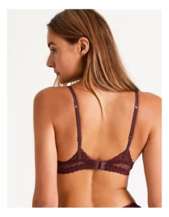 Brand new ⭐ Chloe & Lola Harlow Geo Plunge Push Up Bra Mahogany 🔥 -Outlet balconette-bras-lingerie Store unnamed file 497
