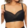 Promo 🎁 Nancy Ganz Revive Nursing Lace Wirefree Bra Black 👍