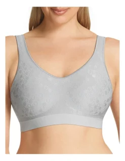 Brand new ❤️ Playtex Play Comfort Revolution Dot Wirefree Bra Grey 🛒