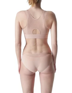 Best deal 😍 Simone Perele Harmony Wire Free Sports Crop Bra Beige ✔️ -Outlet balconette-bras-lingerie Store unnamed file 604