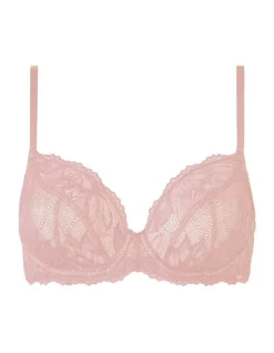 Wholesale 🎉 Calvin Klein Seductive Comfort Lotus Floral Unlined Full Coverage Bra Pink Shell 🎉 -Outlet balconette-bras-lingerie Store unnamed file 741