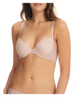 Flash Sale π₯° Underline Dual Full Coverage Push Up Bra In Woodrose βοΈ