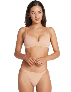 Promo π Me. By Bendon Hold Me Wirefree Bra In Tuscany/Neon β