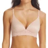 Outlet 😍 Fine Lines Supersoft Lace Wire Free Bra In Cosmetic Pink 🔔