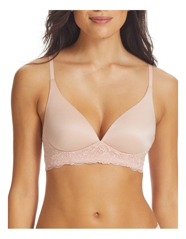 Outlet π Fine Lines Supersoft Lace Wire Free Bra In Cosmetic Pink π 3 Outlet π Fine Lines Supersoft Lace Wire Free Bra In Cosmetic Pink π