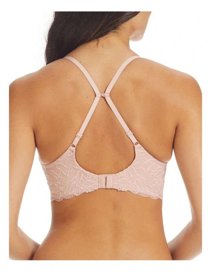 Outlet π Fine Lines Supersoft Lace Wire Free Bra In Cosmetic Pink π 6 Outlet π Fine Lines Supersoft Lace Wire Free Bra In Cosmetic Pink π - Image 4
